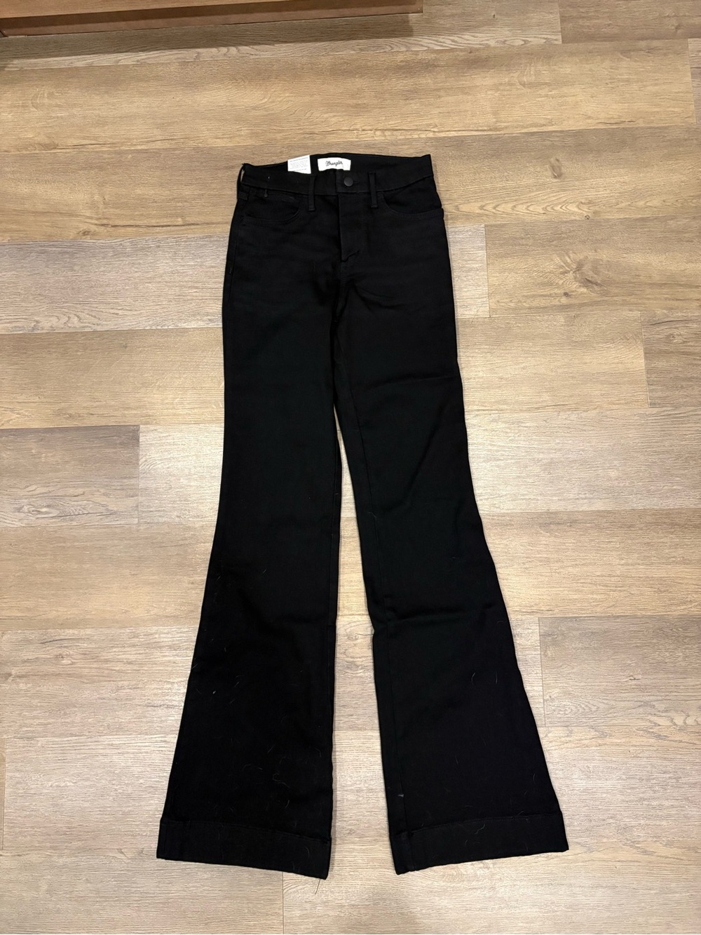 Black Women's Flared Jeans - Wrangler Bespoke Trouser jeans